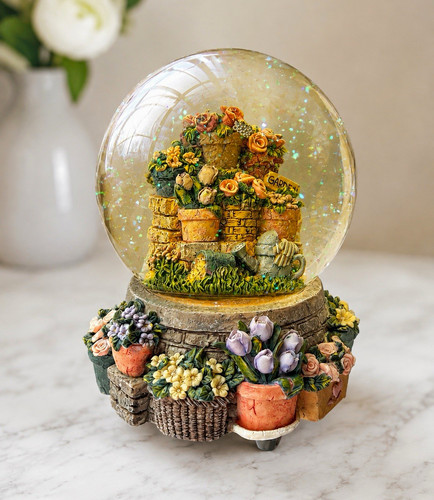 Vintage style floral garden - style,