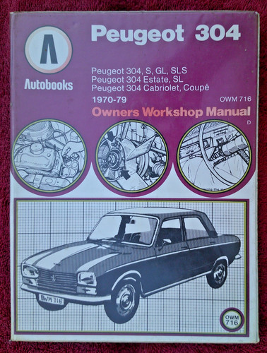 Peugeot 304 autobooks workshop - autobooks,