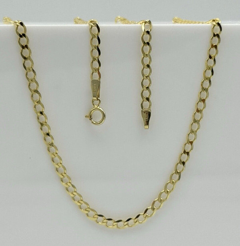 375 9ct real gold 3mm - gold,