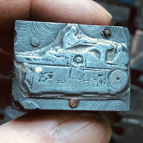 Letterpress printing block - printing,