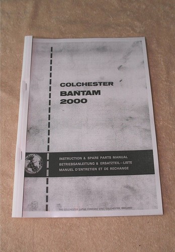 Colchester bantam 2000 2 - colchester,
