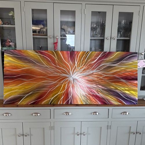 Modern abstract metal - , wall
