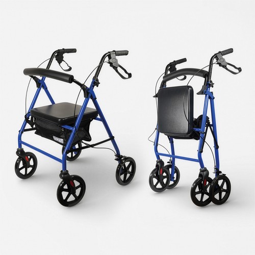 Aidapt four wheeled rollator - four,