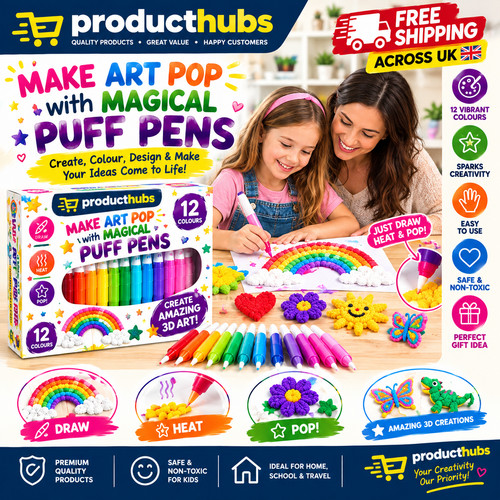 12pcs magic popcorn pens - popcorn,