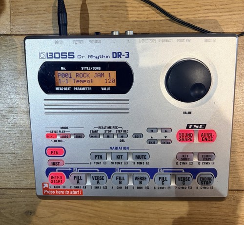 Boss rhythm drum - dr.,