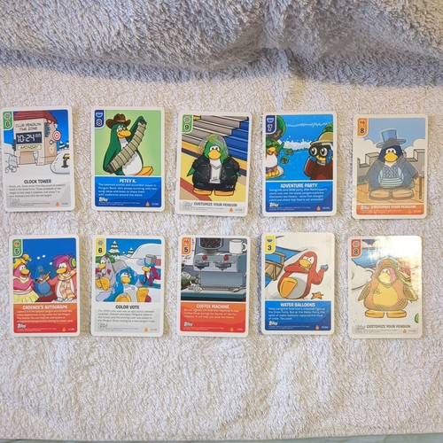 Club penguin trading card game - club,