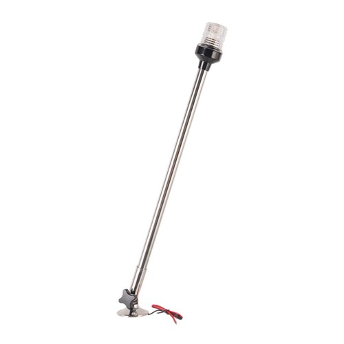 White led boat anchor light - white,