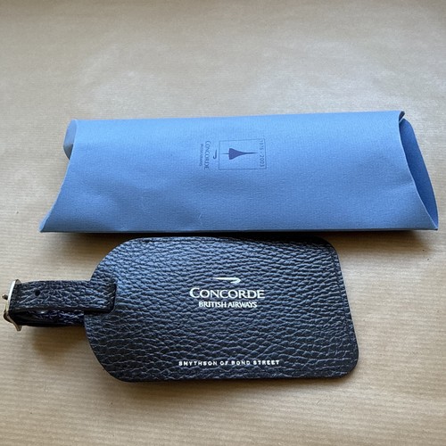 Concorde luggage label - , by