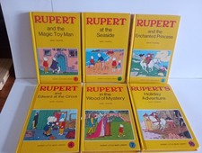 Vintage Rupert the Bear Books