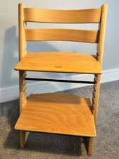 Stokke Tripp Trapp Beech Well Loved High Chair Used Condition (Listing #2)