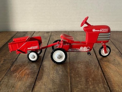 Red pedal tractor - pedal,