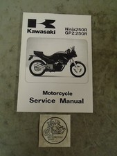 1986-1987 KAWASAKI NINJA 250R/GPZ250R MOTORCYCLE SERVICE MANUAL P#99924-1066-01