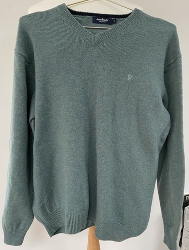 James pringle100 wool - james, green