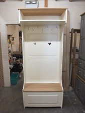 PAINTED MONKS BENCH/ HALL UNIT
