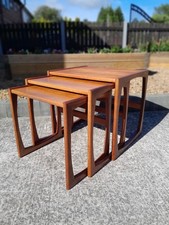 G Plan Teak Astro Set Of Occasional Tables Nested Tables Free Delivery
