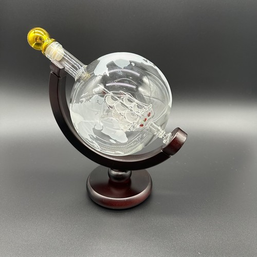 Glass whiskey liquor globe bar - whiskey,