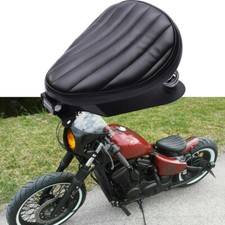 Black Motorcycle Spring Solo