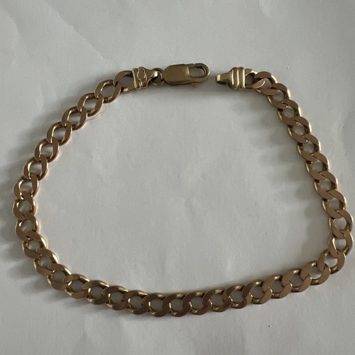 9ct gold curb - 9ct,
