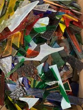 Stained Glass Offcuts Suitable