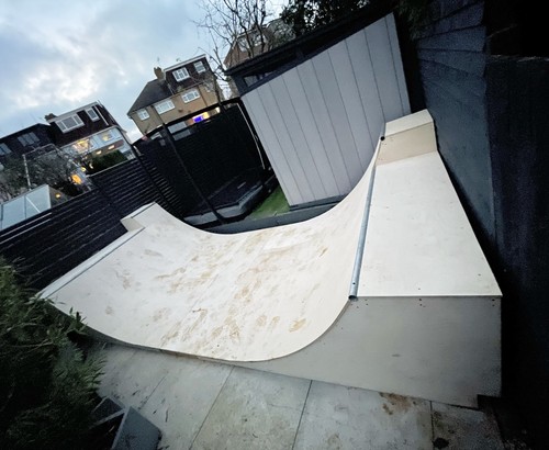 Half pipe skate ramps scooter - ramps,