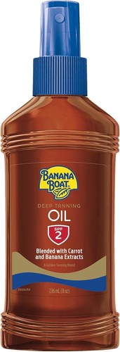 Banana boat deep tanning oil - banana,