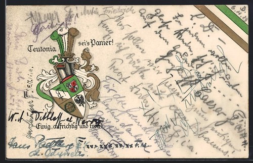 Postcard teutonia sei - teutonia, sei's