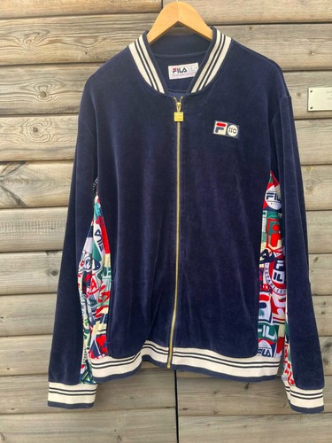 Fila settanta retro track top - fila,