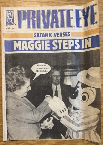 Private eye magazine issue - magazine,