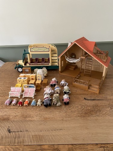 Sylvanian families log cabin - log,