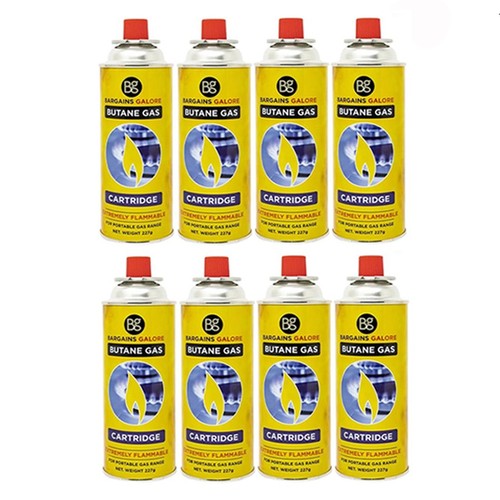 Butane gas bottles - 8,