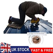 Wind Driven Vent WHITE Roof Low Profile Rotary Van Dog Pet Horse Air Rotary