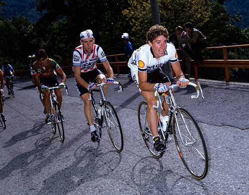 Robert millar leads sean kelly - millar,