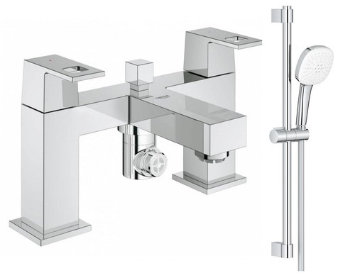Grohe eurocube bath shower - bath,