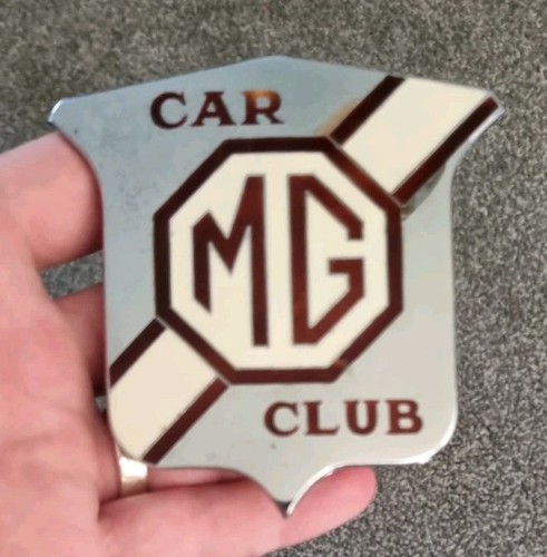 Vintage car club grill mgcc - car,