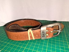 mens levi leather belt 501