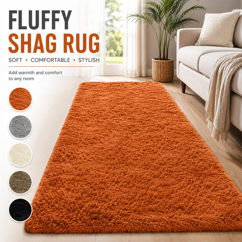 Large shaggy fluffy - fluffy, runner