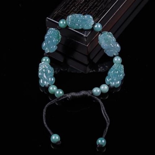 Myanmar jadeite pixiu - pixiu, bracelet