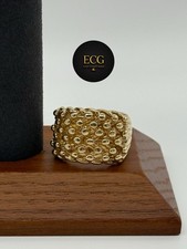 9ct Gold 6 Row Keeper Ring