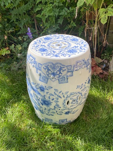 Vintage chinese blue white - vintage,