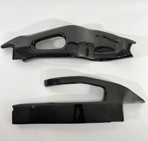 Carbon fiber swingarm guard - carbon,