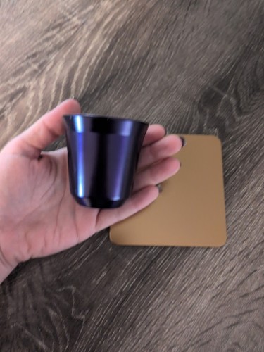 Purple nespresso pixie cup - pixie,