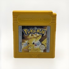 Pokemon Yellow Version Nintendo Gameboy Genuine Near Mint Condition