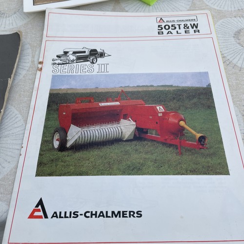 Allis chalmers 505t - chalmers, &