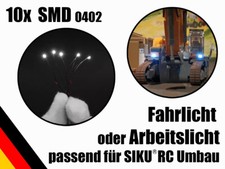 10x SMD 0402 LED Driving Light