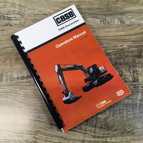 Case 1088 excavator - excavator, owners