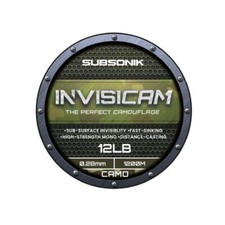 Sonik Subsonik Invisicam 1200m Spool Main Line - All Breaking Strains