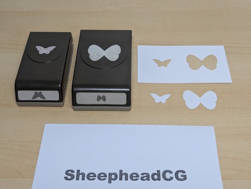 Stampin butterfly punch - up!,
