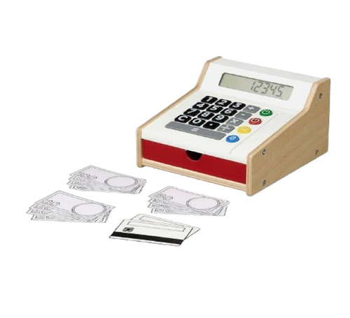 Kids electronic cash register - cash,