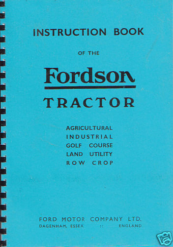 Fordson model tractor - fordson, "model