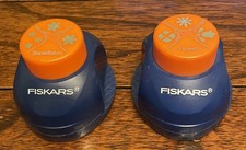 FISKARS Snowflakes Flowers Leaves Various Patterns Corner Punch’s x 2